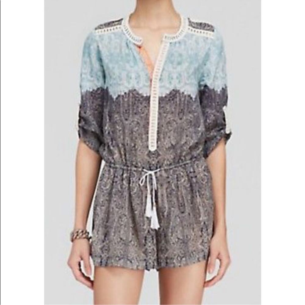 Twelfth Street by Cynthia Vincent Boho Romper size Medium
